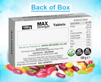 Funny Rude Joke Tablets Pill Box Prank Includes Jelly Beans Sweets Unusual Gift for Men Father's Day Him Her April Fools Day Easter Birthday Gifts for Women Presents for Dad Boyfriend