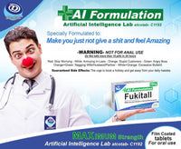 Fukitall - Joke Prescription Box and Bag with Delicious Jelly Beans