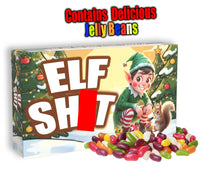 Elf Poo Elf Sh*t Funny Gift For Family, Office Worker, Funny Secret Santa Gift Adult Joke Prank Christmas Sweets Friends Brother Dad Chocolate Covered Raisins