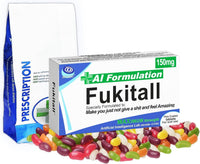 Fukitall - Joke Prescription Box and Bag with Delicious Jelly Beans