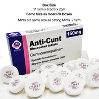 NEW & EXCLUSIVE- LAUNCH OFFER - Anti Cunt Strong Mints + Joke Pill Box + Real Prescription Gift bag