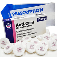 NEW & EXCLUSIVE- LAUNCH OFFER - Anti Cunt Strong Mints + Joke Pill Box + Real Prescription Gift bag