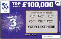 Personalised Scratch Cards