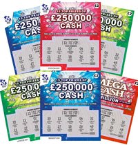 6 Pack - Joke Scratch cards