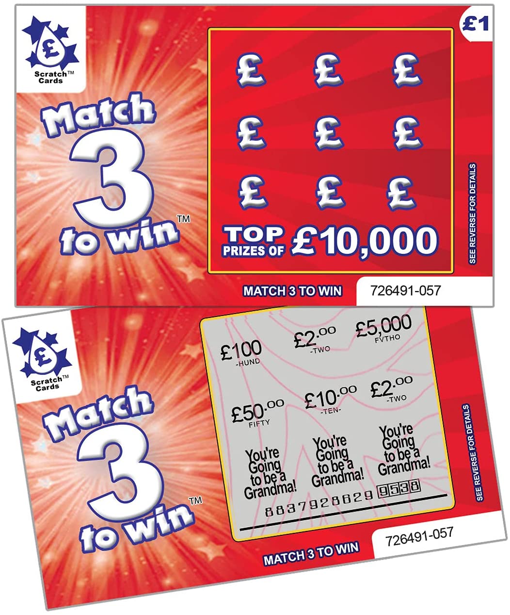 Grandma - Scratch Card