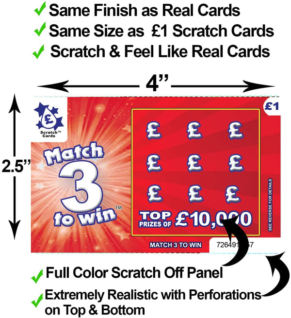 Be A Daddy - Scratch Card