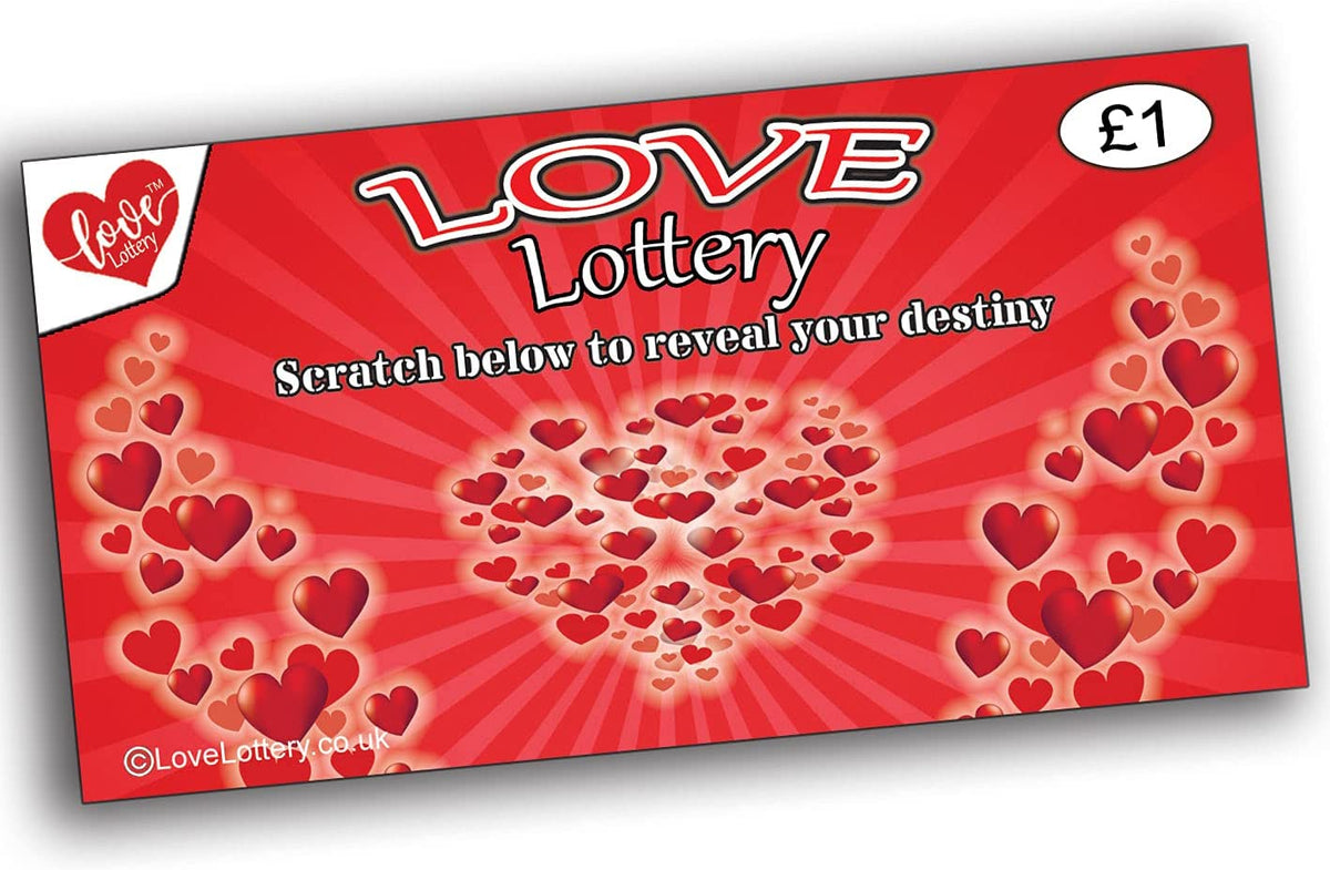 SEX Position Love Lottery Scratch cards - Great For a Valentines Day Gift