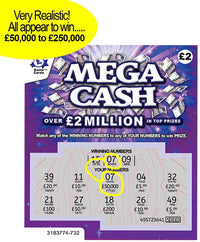 6 Pack - Joke Scratch cards