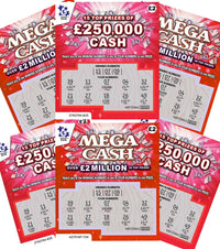 6 Pack - Scratchcards