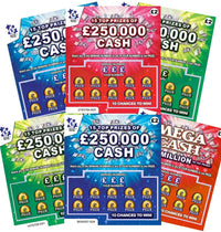 6 Pack - Joke Scratch cards