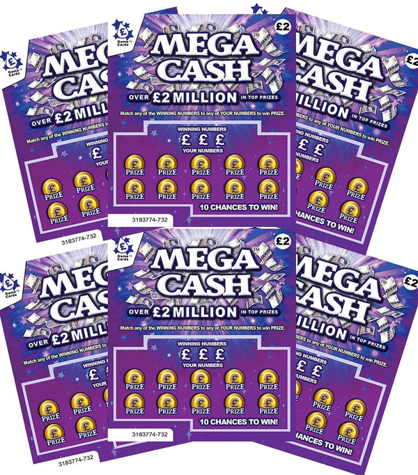 6 Pack - Joke Scratch cards