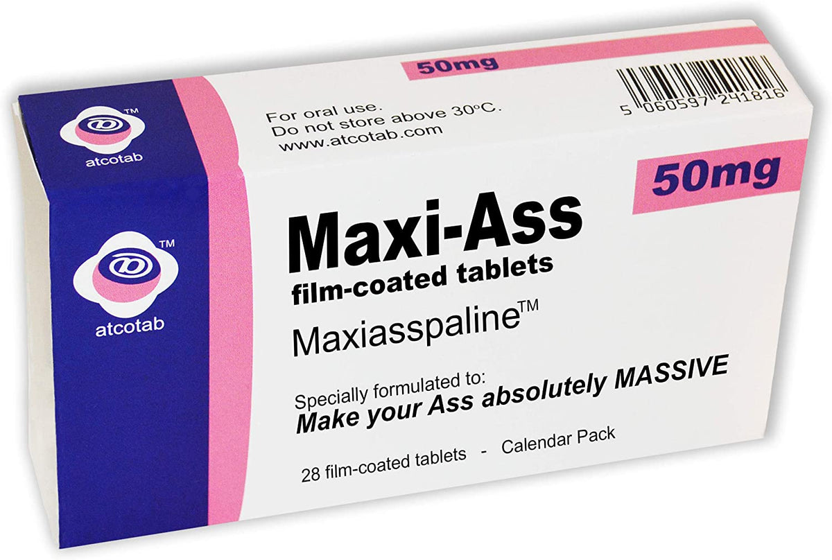 Maxi-Ass Joke Pill Box