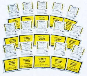 WARNING! Extremely Realistic Prank Parking Tickets  - 15 Pack